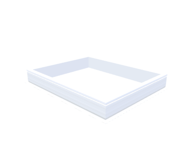 PVC-Aufsatzkranz 110x140 cm - Skylux